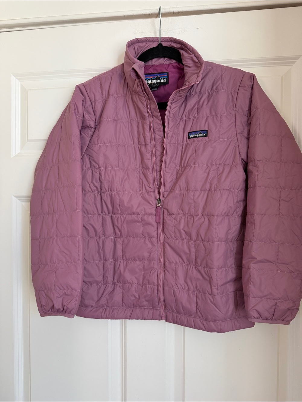 Patagonia Nano Puff Quilted Puffer Jacket - Mauve Pink